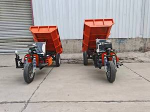 Triciclo Eléctrico para Minería Subterránea, Volquete de 1.5-3.5T, Camión Volquete de 3 Ruedas con Batería, Volteo Hidráulico para Transporte de Mineral - Product Image 5