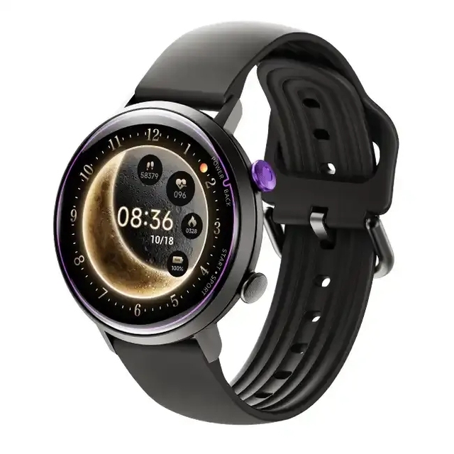 5 ATM Waterproof Relogio Smartwatch W2 1.43 Inch AMOLED Smart Watches Heart Rate Monitor Wearable Devices