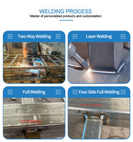 Panneaux de clôture en alliage d'aluminium anti-escalade pour l'extérieur, clôture de sécurité et d'intimité, résistants aux intempéries et faciles à entretenir pour la maison et la terrasse