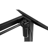 Bureau debout électrique réglable en hauteur motorisé, grand format, ergonomique, emballage KD, prix d'usine