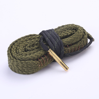 Brosse de nettoyage 12GA, accessoires de chasse, nettoyeur de canon calibre .223 5,56 mm, brosse serpentine en nylon pour canon 9 mm
