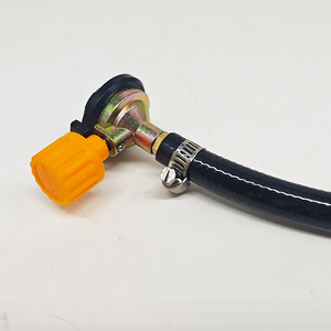 Manguera de Recarga de Butano para Estufa de Gas Portátil con Tapa Naranja para Uso en Exteriores y Camping - Product Image 2