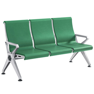 Sillas de Espera Yijiahao con Estructura de Aleación de Aluminio, Tapicería de PU, Banco Público Multipersona, Asiento de Fila Trasera con Respaldo Alto - Product Image 2
