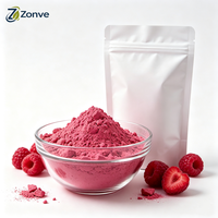 Natuurlijk frambozenpoeder, antioxidant grondstof voor functionele voedingsproducten, frambozenpoeder