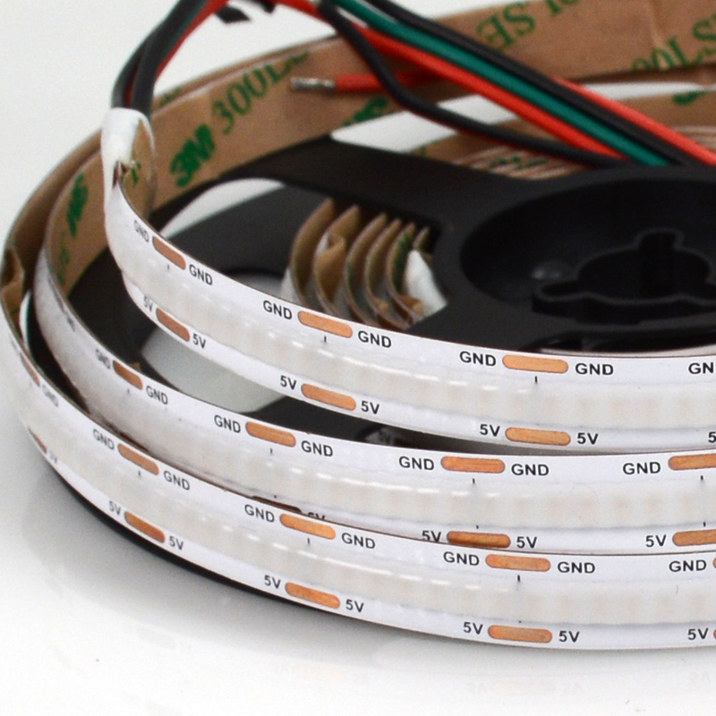 Factory sales High Quality Dc5v 1008 Leds/m Magic Color Flexible Fcob Led Strip for decoration