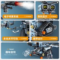 IM.Master 8062 2025 Mainan Robot Pemrograman Kontrol Jarak Jauh Rakitan MOC Baru untuk Anak Laki-laki Hadiah Set Blok Bangunan
