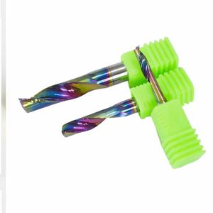 Duy nhất sáo <span class=keywords><strong>CNC</strong></span> Carbide End Mill xuống cắt nhôm Router bits phay <span class=keywords><strong>Cutter</strong></span> - Product Image 4