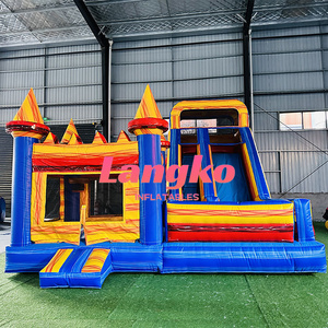 <span class=keywords><strong>Castillo</strong></span> Inflable con Tobogán y Zona de Saltos, Juegos Inflables, <span class=keywords><strong>Castillo</strong></span> - Product Image 1