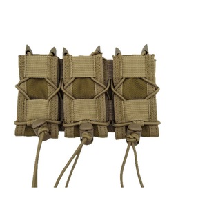 DF YNT43 Portacargador Triple Trasero para 9mm, Bolsa de Almacenamiento Deportiva para Exteriores, Duradera, Expandible, con Montaje Molle y Liberación Rápida - Product Image 2
