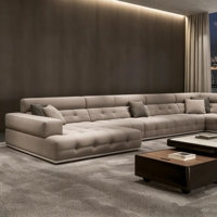 Hochlehniges Lawrence Einsitzer-Sofa Motumasa Mattierter Stoff Hochwertiges Caesar Roman Modulares Maßgefertigtes Sofa Hochdichter Schaumstoff Universal