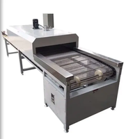 Jinhai bantalan rem otomatis bubuk pelapis garis cat Transport sabuk jala terowongan industri tungku konveyor Curing Oven