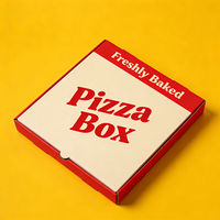 Boîte à pizza ondulée écologique TongKun avec impression UV, carton gaufré personnalisé, résistante à la graisse et durable pour les grandes soirées pizzées