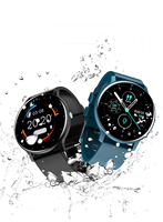 Montre connectée sport tendance 2021, nouvelle arrivée en ligne, écran tactile circulaire complet, étanche, mesure du rythme cardiaque et prévisions météo