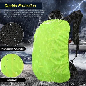 Sac à dos multifonctionnel pour sports de plein air, voyages, trekking, camping, randonnée, équitation, sac d'hydratation imperméable avec <span class=keywords><strong>housse</strong></span> de pluie - Product Image 2