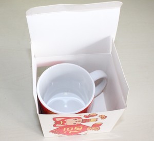 Lot de 100 tasses à café en carton personnalisées pour Sublimation, emballage blanc, bon marché, 11oz - Product Image 5