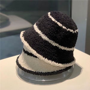 Sombrero de Pescador Unisex de Mezclilla con Paneles a Rayas, Estilo Moderno para las Cuatro Estaciones, Versátil, Cálido, el Mejor Regalo - Product Image 2