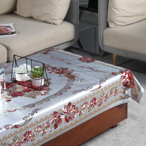 Mantel de PVC de 90x150 cm, color dorado, metálico, Independiente - Product Image 4