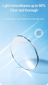 <span class=keywords><strong>Lentilles</strong></span> multifocales <span class=keywords><strong>progressives</strong></span> 1.56, directement de l'usine, double usage pour la vue de près et de loin, clarté HD et confort optimal. - Product Image 4