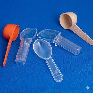 <b>Measuring</b> Scoop with Handle for Cosmetic Packaging, Pharmaceutical Powders, Nutraceuticals & Personal Care Products - Product Image 2