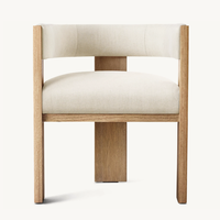 Fauteuils de Luxe Hôtellerie-Restauration, Chaises de Salle à Manger en Bois de Chêne