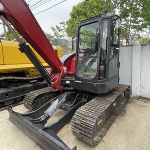 Excavatrice sur chenilles hydraulique d'occasion YANMAR ViO80-5B de 8 tonnes à balayage zéro - Product Image 1