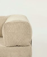 Ensemble de canapés modulaires pliants en tissu de luxe, mobilier de salon contemporain, canapé compressé sans armature en mousse