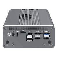 Mini PC sans ventilateur In-tel I3-N305 N200 N100 12e génération Ordinateur industriel avec 2*10G SFP en option Routeur logiciel Pfsense pour les entreprises