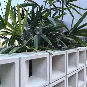 Plester dekorasi pagar eksterior dan Interior dinding beton berongga kualitas tinggi blok angin semen Firebrick - Product Image 3