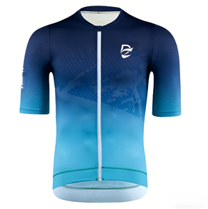 Ropa de Ciclismo al por Mayor, Jersey de Ciclismo de Manga Corta, Top Profesional para Ciclismo de Carretera, Transpirable, Ajuste Delgado, Logotipo Personalizable - Product Image 4