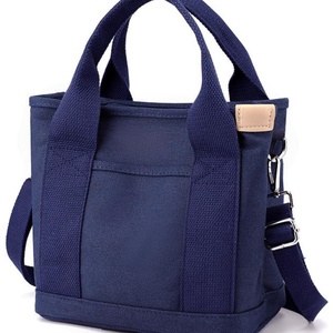 Mini Denim Tote Bag for Everyday Essentials - Compact but Fits <b>Wallet</b>, Phone, and Keys, <b>Cute</b> and Practical for Quick Trips - Product Image 3