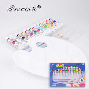 Panwenbo - <span class=keywords><strong>Pintura</strong></span> Acrílica de Alta Calidad en Tubos de 12 ml, 12 Colores, <span class=keywords><strong>Pintura</strong></span> Acrílica Plástica, <span class=keywords><strong>Pintura</strong></span> al Óleo, Acuarela para Niños, <span class=keywords><strong>Pintura</strong></span> Artística - Product Image 5