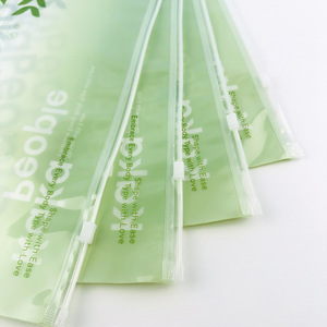 Kakapeople Frosted Gradient Zipper Bags 12 Silk Reusable Clothing Packaging Document Storage Bags - Product Image 3