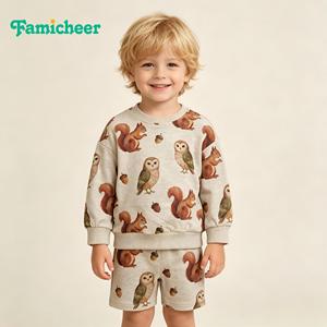 Conjunto <span class=keywords><strong>de</strong></span> Ropa Casual para Niños, Diseño <span class=keywords><strong>de</strong></span> <span class=keywords><strong>Anime</strong></span> y Dibujos Animados, <span class=keywords><strong>Dos</strong></span> Piezas, para Venta al por Menor - Product Image 4