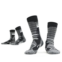 Chaussettes de randonnée en laine matelassées MQ 005, contrôle de l'humidité, chaussettes de trekking pour femmes