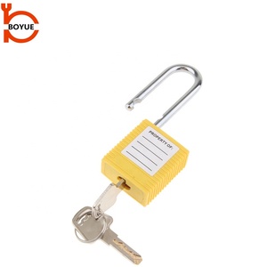 38mm Shackle <strong>Pad</strong> Lockout <strong>Key</strong> Safety Loto <strong>Lock</strong> for Secure Storage and Access - Product Image 6