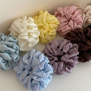 Mới đến lớn ruột đàn hồi tóc ban nhạc cô gái thời trang tóc đuôi ngựa tóc scrunchies - Product Image 1