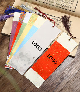 Xinrunjin Rice Paper Sticky Notes Bookmark <b>Cards</b> Chinese Style Traditional Design Handwritten Calligraphy Wax Printed Gifts - Product Image 6