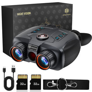 Nuevo equipo de vídeo 3D de visión nocturna de doble tubo, videocámara de realidad <span class=keywords><strong>Virtual</strong></span>, telescopio, gafas de cámara, auriculares con función de brújula - Product Image 5