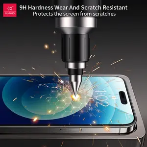 Protector de Pantalla XUNDD, Película Templada Esmerilada para <span class=keywords><strong>iPhone</strong></span> 16 15 14 13 Pro Max Plus, Vidrio Templado para Asus <span class=keywords><strong>Rog</strong></span> 5 <span class=keywords><strong>6</strong></span> 7 8 Pro - Product Image 5