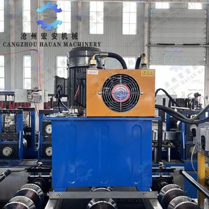 Machine de formage à rouleaux entièrement automatique pour la production de tuiles en acier respectueuses de l'environnement, avec commande PLC, engrenages et moteur à roulement - Product Image 4