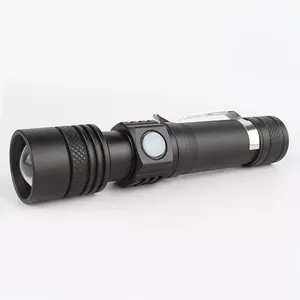 Super Bright High Power 18650 Portable Led Torch Light Torchlight Rechargeable Tactical Led Flashlight