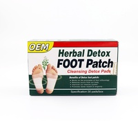 Patchs Détoxifiants Naturels aux Herbes - 30 Patchs Détoxifiants aux Herbes Chinoises