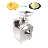 Automatische bananenpoedermachine/plantainmolen/plantainmeelmolen van 304 roestvrij staal, capaciteit 150 kg/uur, met motor