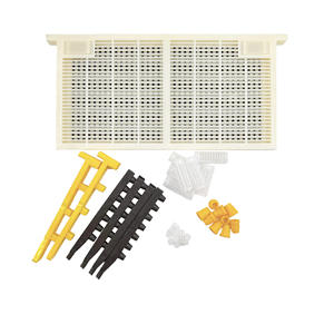 Strumenti per apicoltura 1 Set New <span class=keywords><strong>Queen</strong></span> Cell Cups Kit di alimentazione per api regine gabbia per allevamento regina - Product Image 3