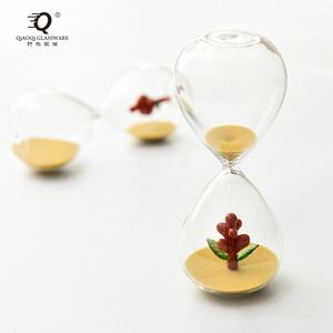 Clessidra creativa 10 <span class=keywords><strong>minuti</strong></span> Timer forma tridimensionale arredamento per la casa vetro artigianato regalo di compleanno Timer sabbia - Product Image 5