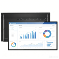 Tableau blanc interactif multi-touch USB TouchWo 55-98 pouces, Android 11, écran tactile 4K PCAP, pour l'éducation en classe