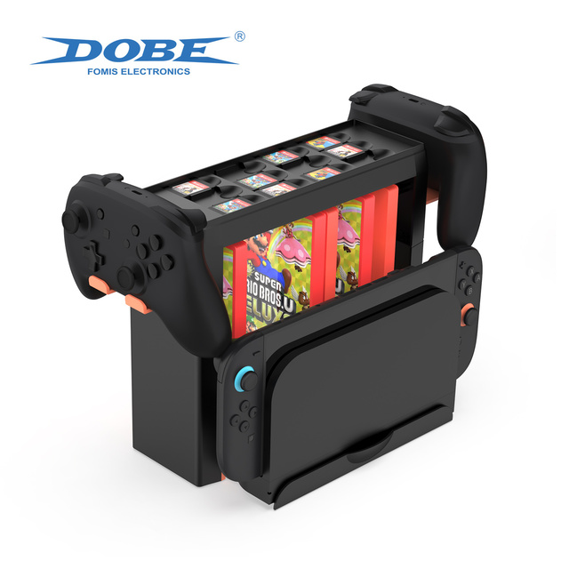 DOBE Switch 2 Gaming Accessories Card Box Storage Controller Bracket Holder Stand for Nintendo Switch OLED