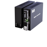 Three-in-One Industrial Control Optical Fiber Transceiver SC Interface Photoelectric Converter for FTTH Use