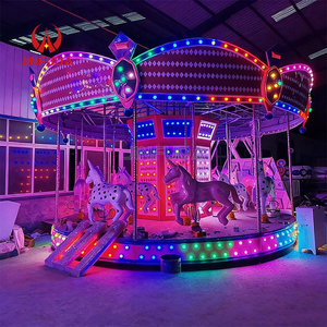 Manège de grande taille pour enfants, équipement d'attraction de parc d'attractions extérieur, carrousel à 24 places, en promotion - Product Image 4