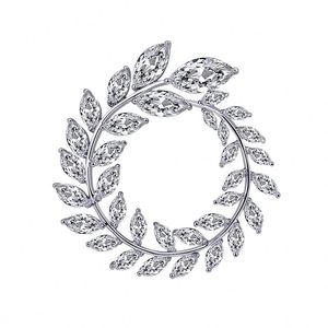 <span class=keywords><strong>Broche</strong></span> de <span class=keywords><strong>broche</strong></span> de feuille d'<span class=keywords><strong>olivier</strong></span> de mode pour femme/homme - Product Image 4